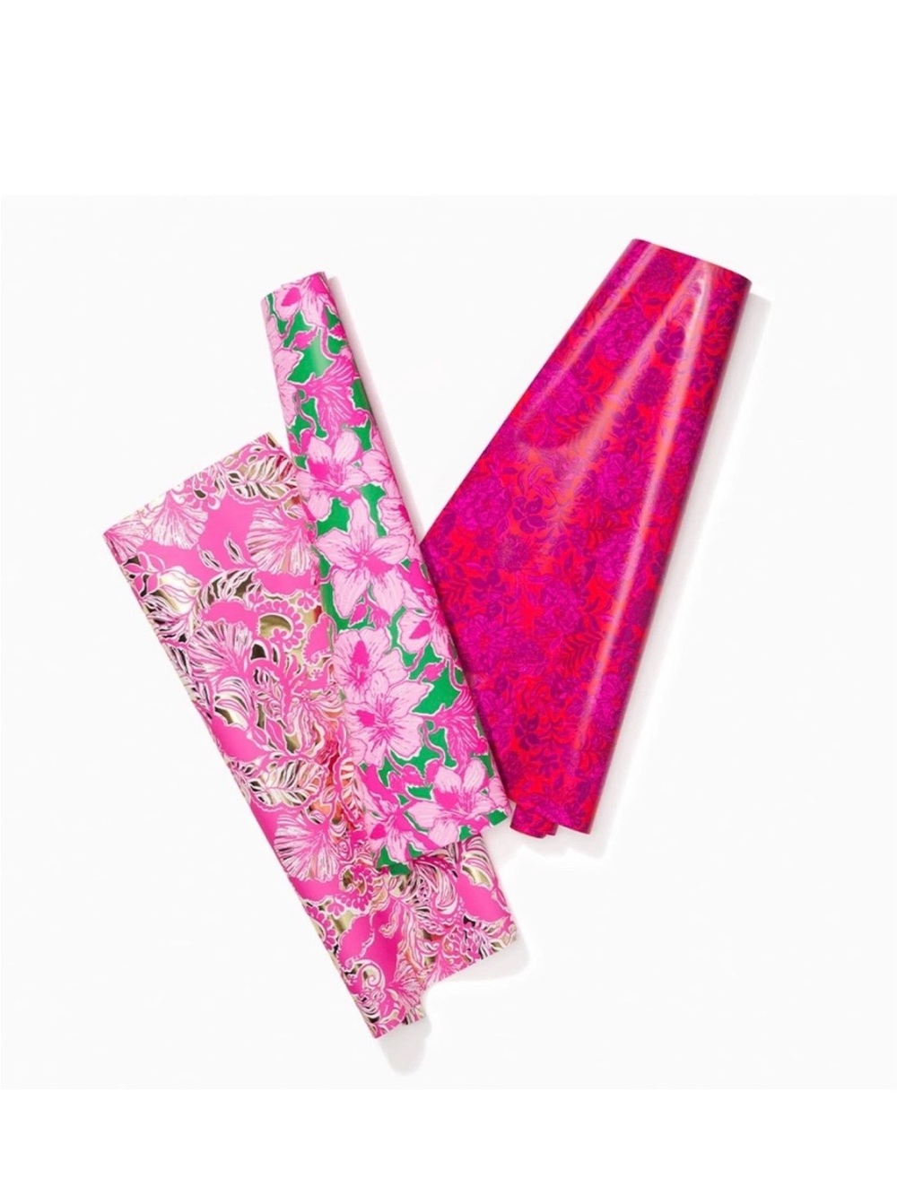 Lilly Pulitzer Gift Wrap Roll Trio